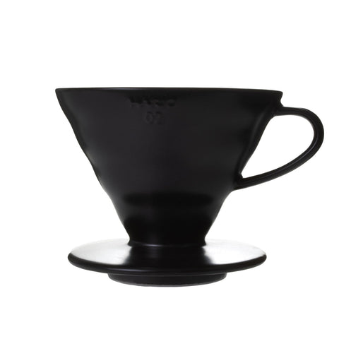 Hario V60 Ceramic Coffee Dripper 02 - Black