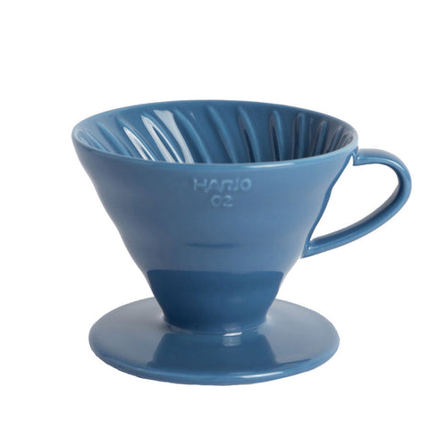 Hario V60 Ceramic Coffee Dripper 02 - Light Blue