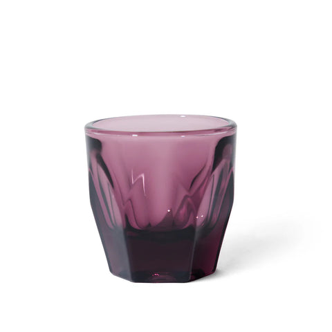 notNeutral cortado Purple glass vase on a white background