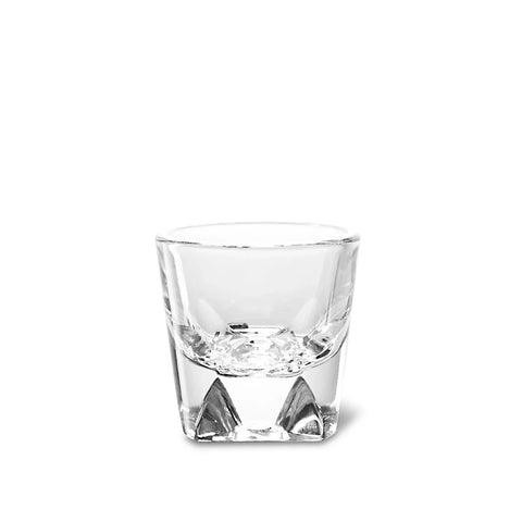 notNeutral Espresso  Clear glass tumbler on a white background